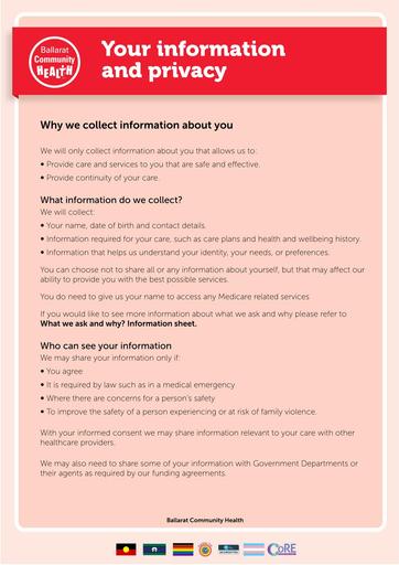 Your Information and Privacy