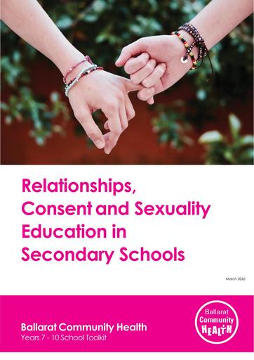 Relationships Consent and Sexuality Education
