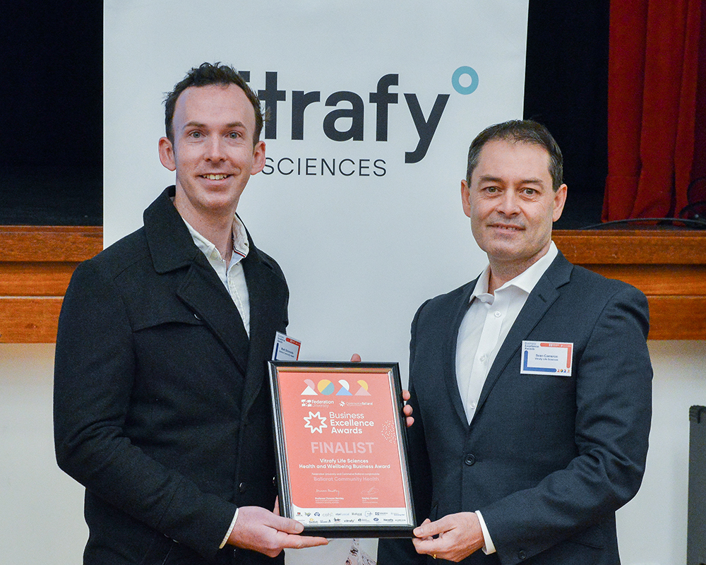 Vitrafy Health and Wellbeing Business Award Finalist