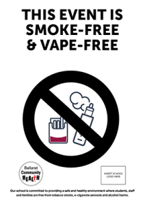 This event is smoke-free and vape-free