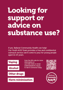 Looking for support or advice on substance use?